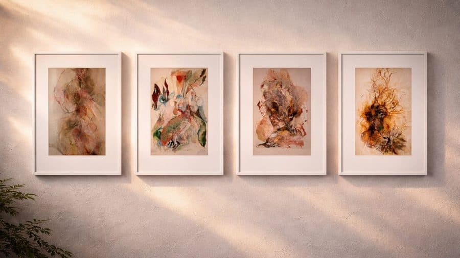 Ana Kuni limited edition archival prints — framed and presented