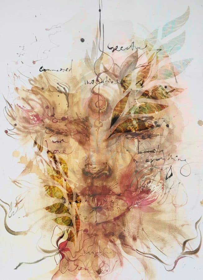 Ana Kuni hand signature and edition number on Recalibration limited edition print